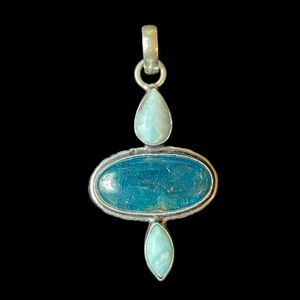 Apatite & Laimar Pendant